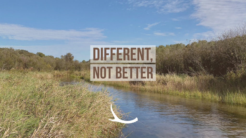 Different, Not Better