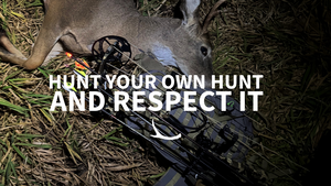 Deer hunting spike buck