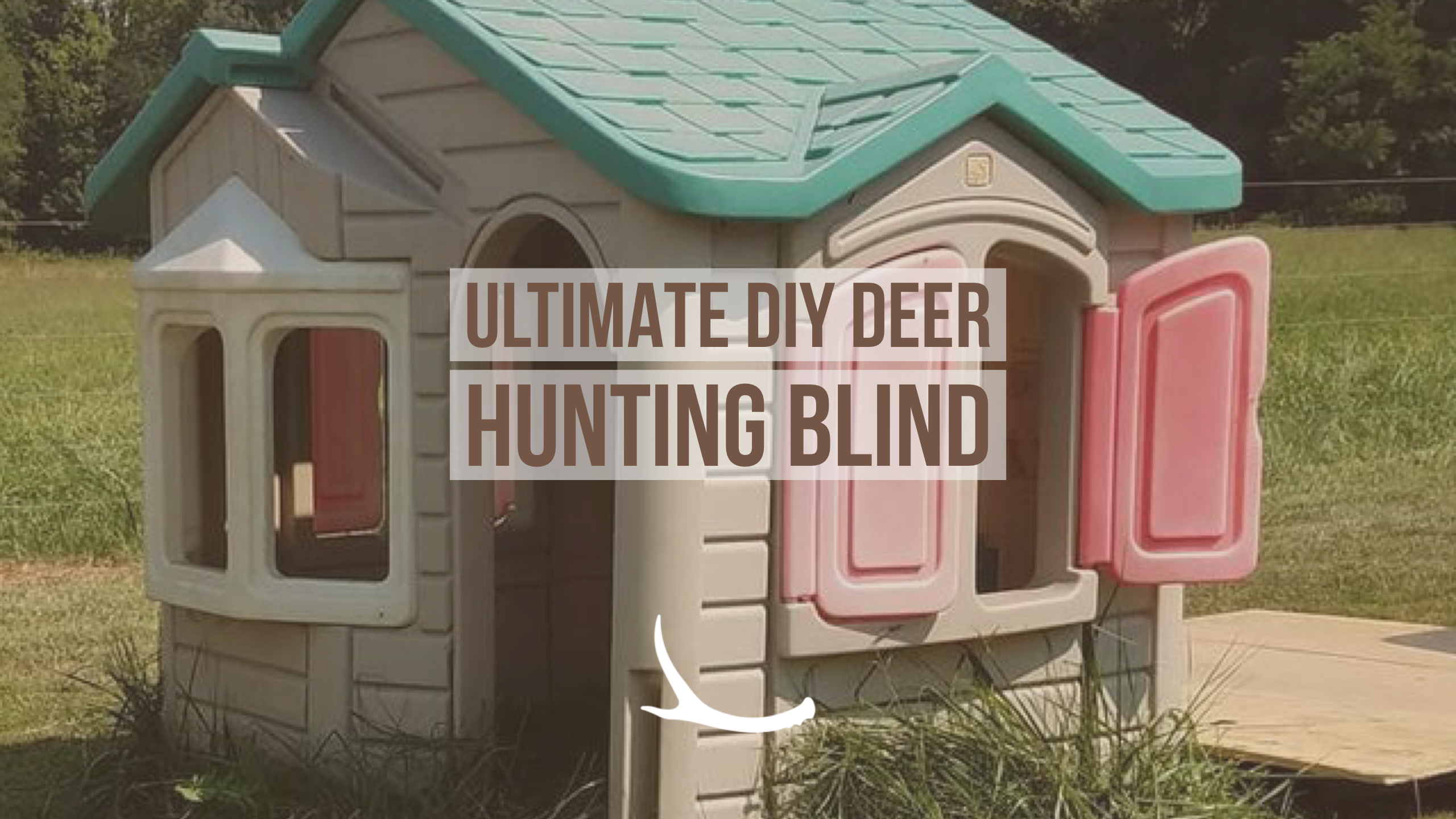 The Ultimate DIY Deer Blind