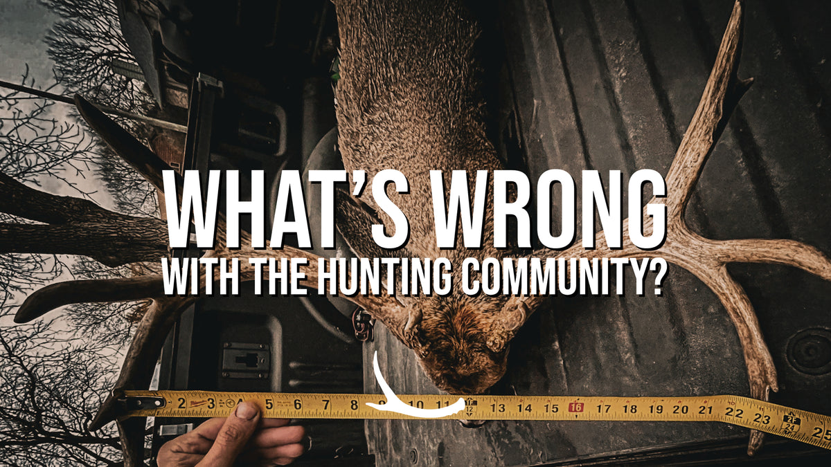 What's wrong with the hunting community? Is the heritage of deer