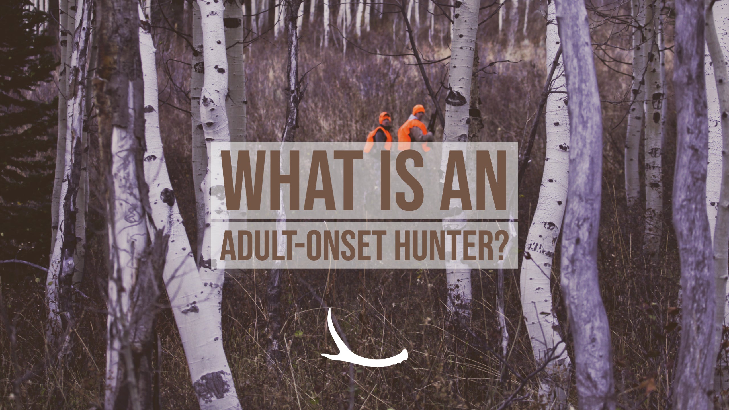 Adult on-set deer hunter 