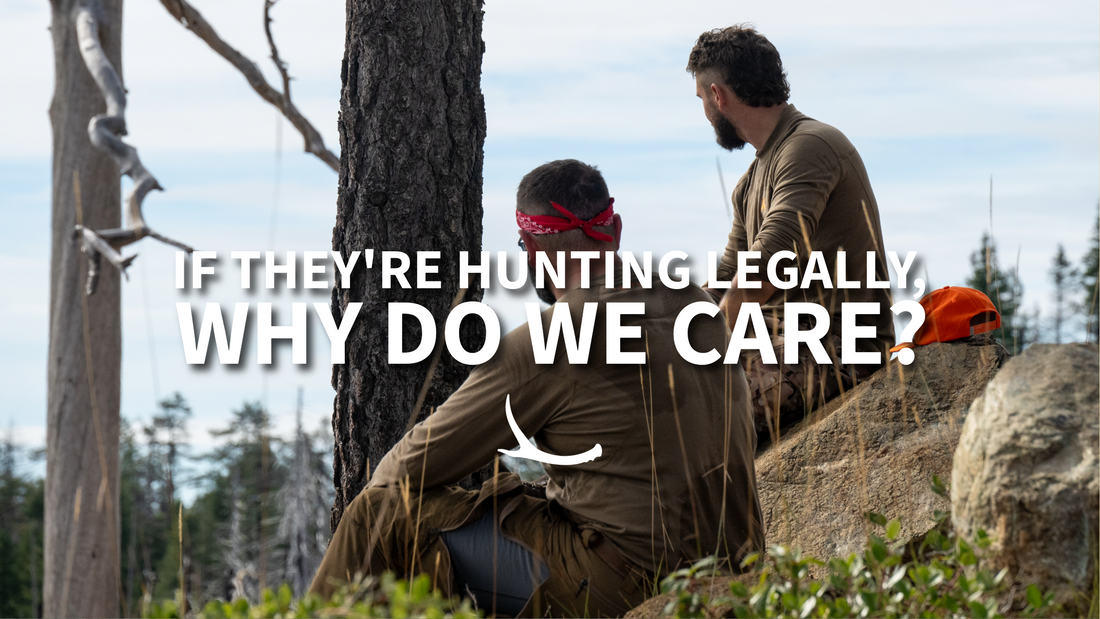 legal vs ethical deer hunting 