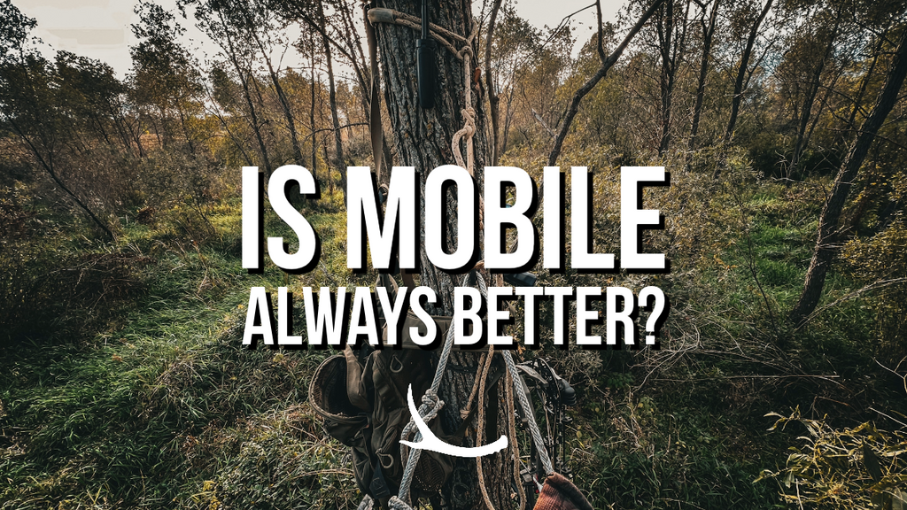 Is mobile hunting the only way to hunt deer?