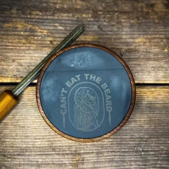 Hand Spun Wooden Slate Turkey Call
