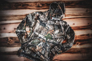 Camouflage deer hunting hoodie 