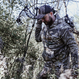 Okayest Hunter camo bowhunting hoodie 