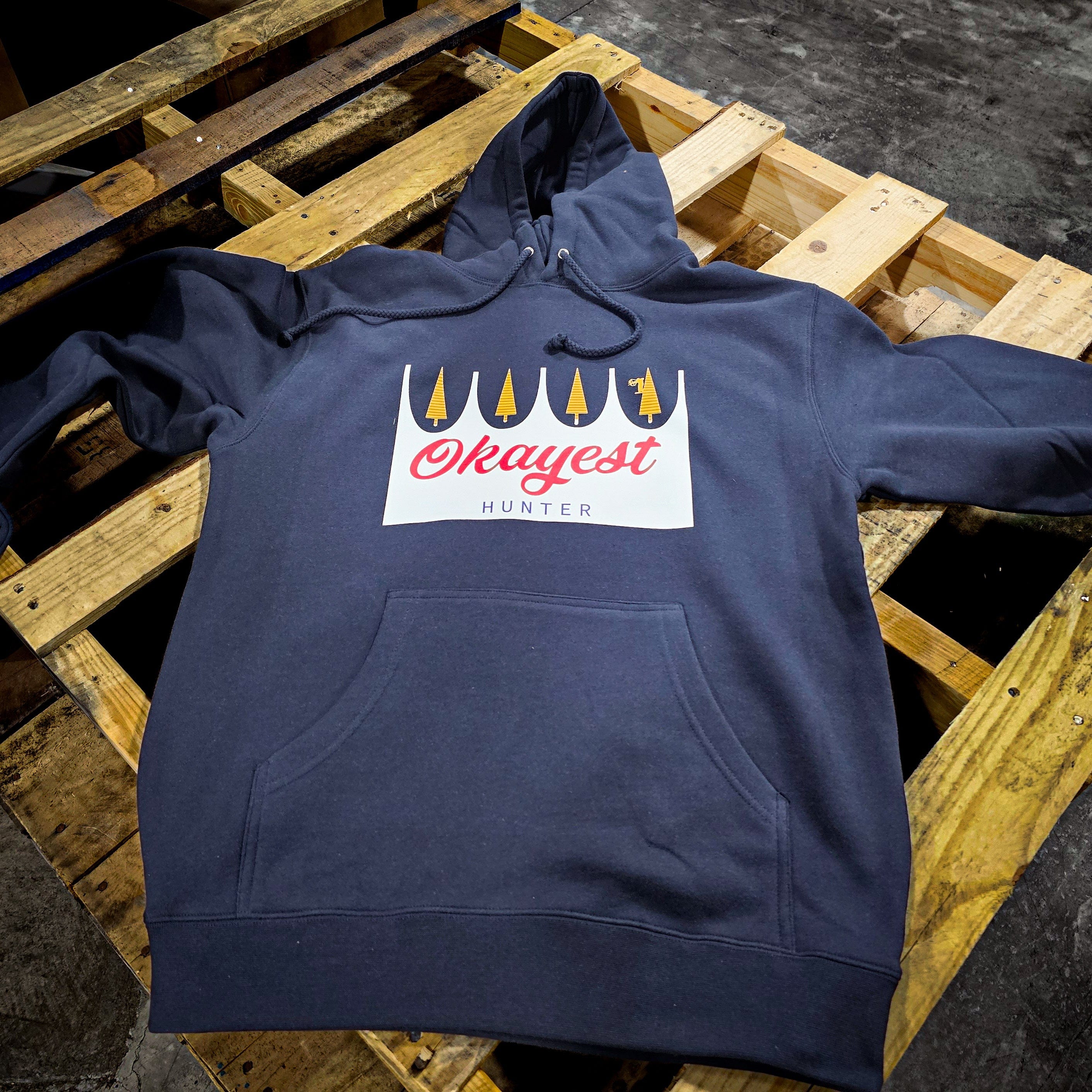 Hamms Beer Camp - Okayest Hunter Hoodie