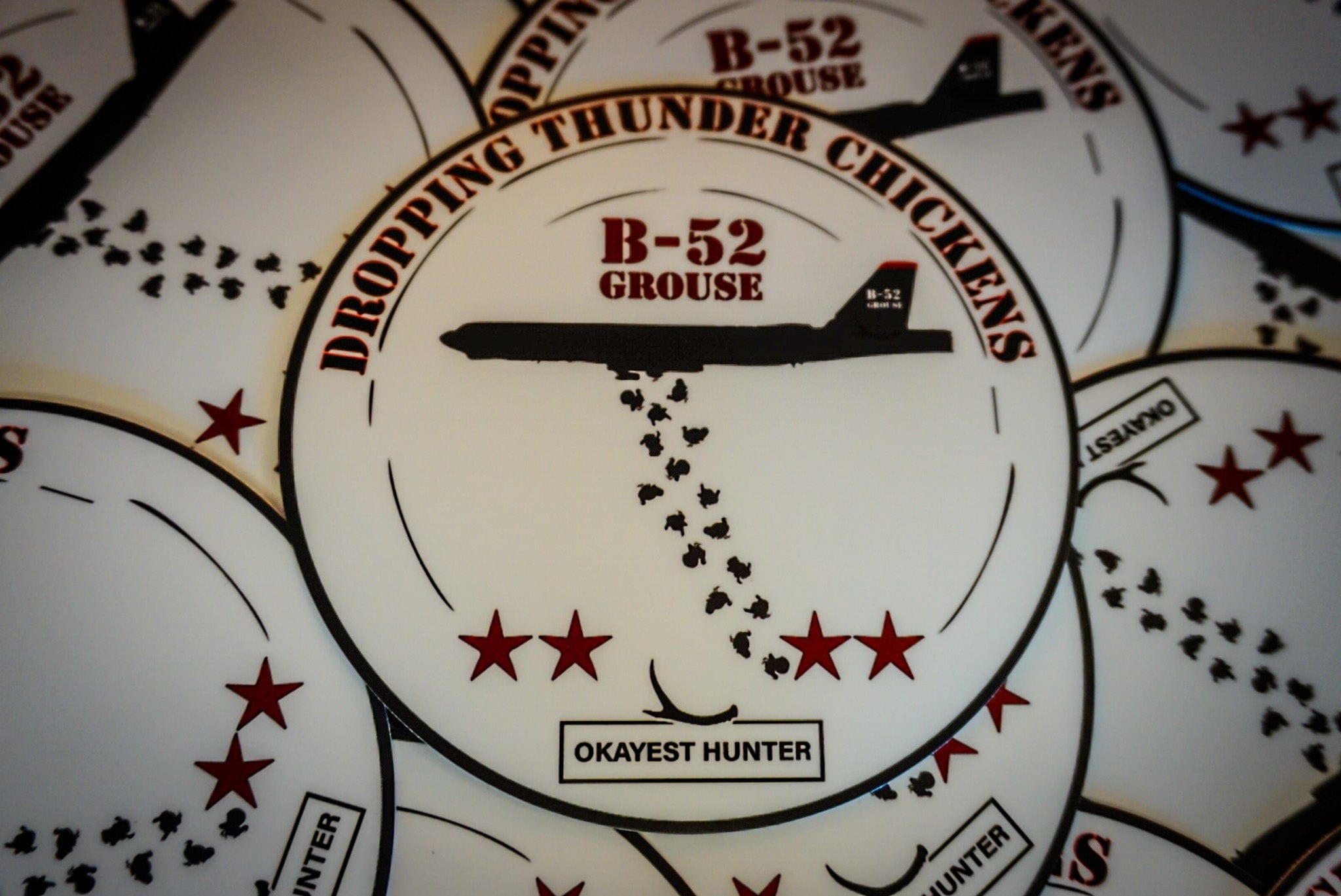 B52 Grouse Sticker