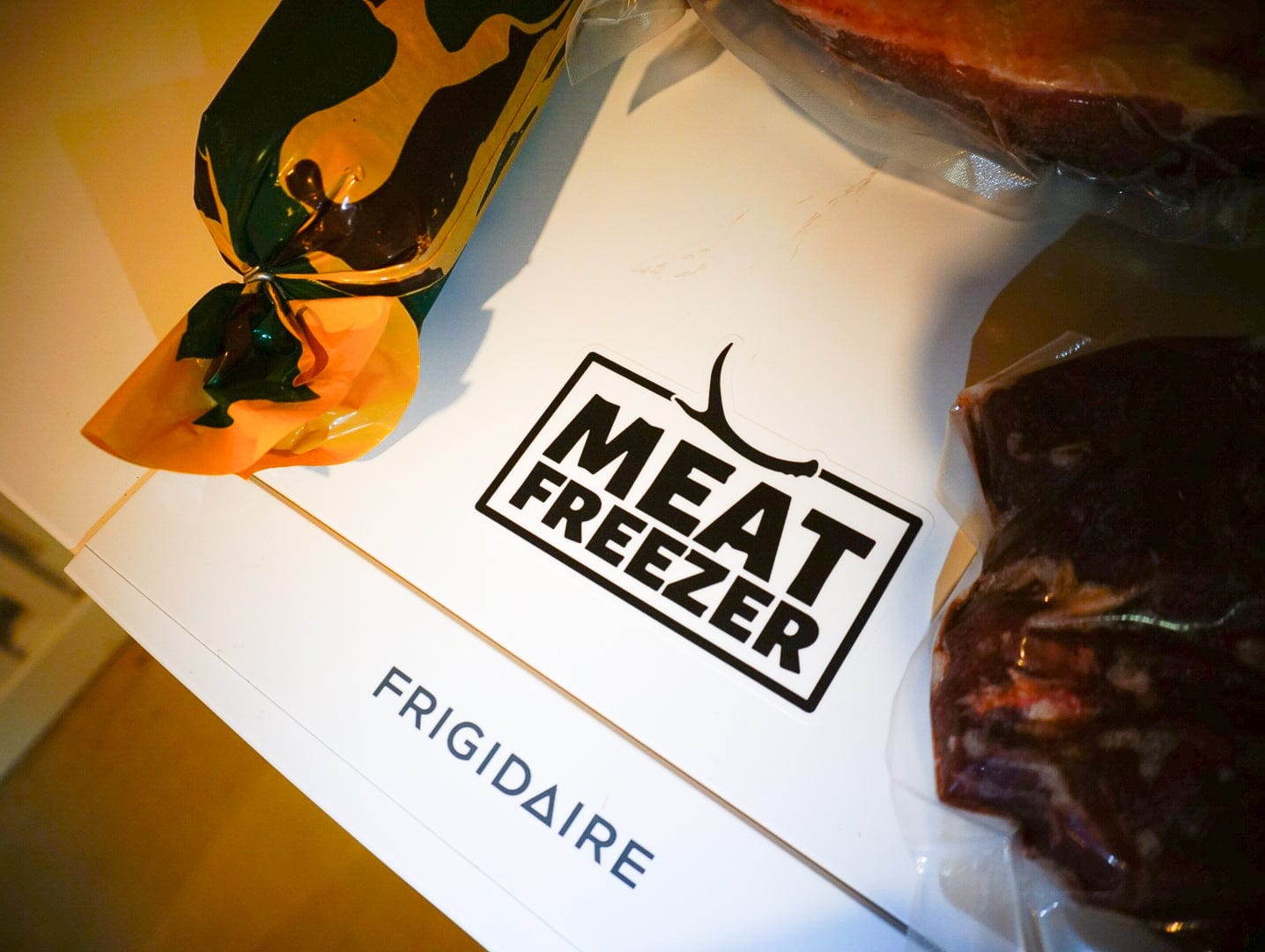 Meat Freezer Sticker