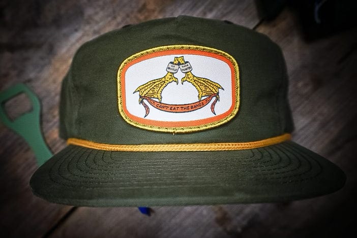 Grandpa's Can't Eat The Bands Duck Hunting Cap