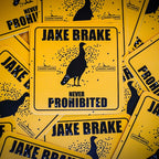Jake turkey sticker