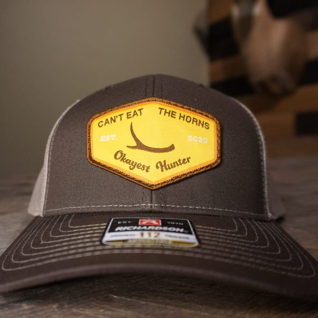 Brown deer hunting hat 