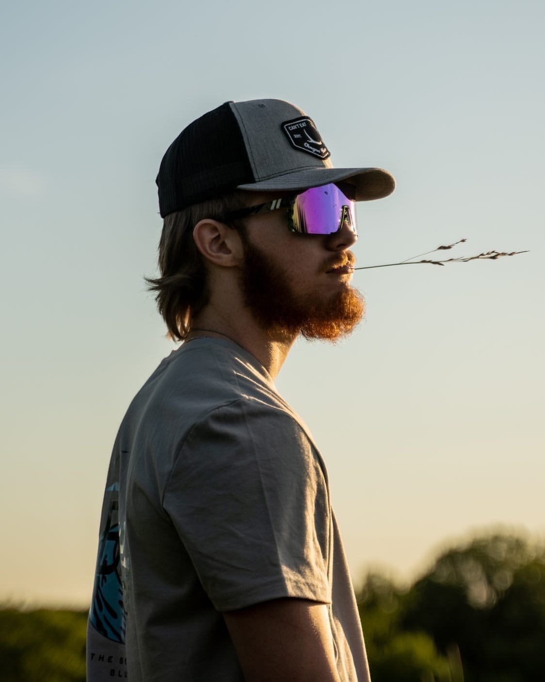 Can't Eat The Horns Heather Grey / Black Hunting Hat