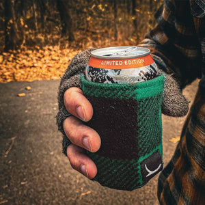 Buffalo Plaid OH Can Cooler
